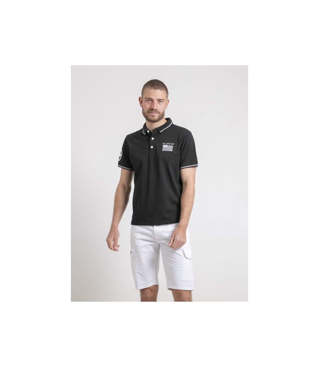 Polo manches courtes pur coton PAHDU-1