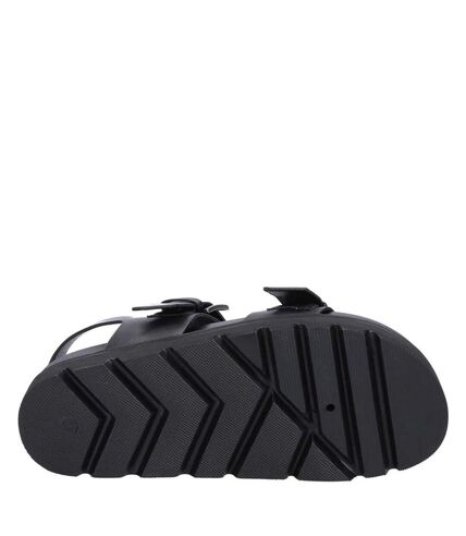 Divaz Womens/Ladies Saphia Wedge Heel Sandals (Black) - UTFS10432