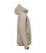 Unisex Adult Classic 2 In 1 Zip-off Sleeves Soft Shell Jacket Sand Clique-4