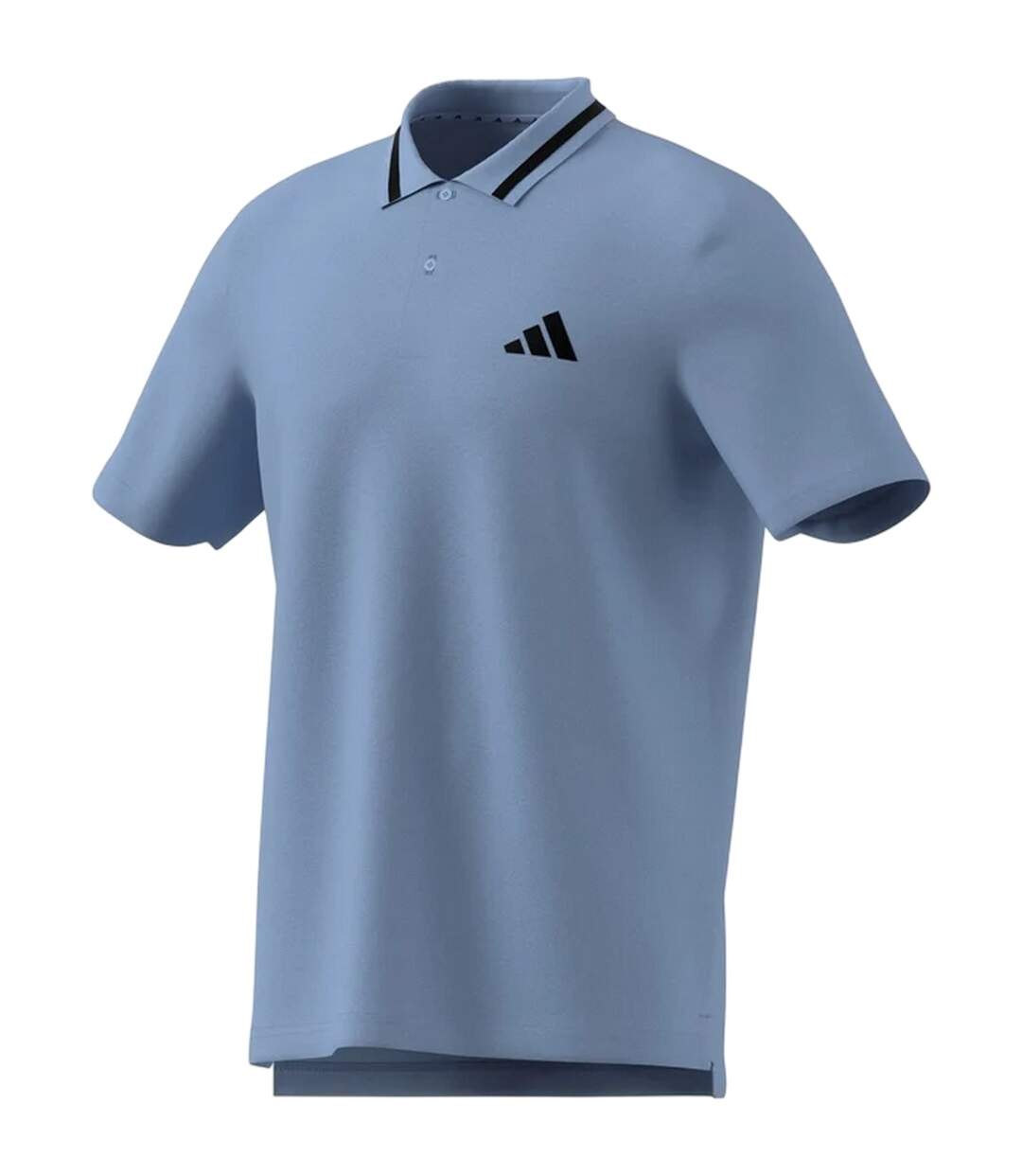 Polo Motif/style 3 Rayures Essentials Homme Bleu Pâle Bleu Adidas-3