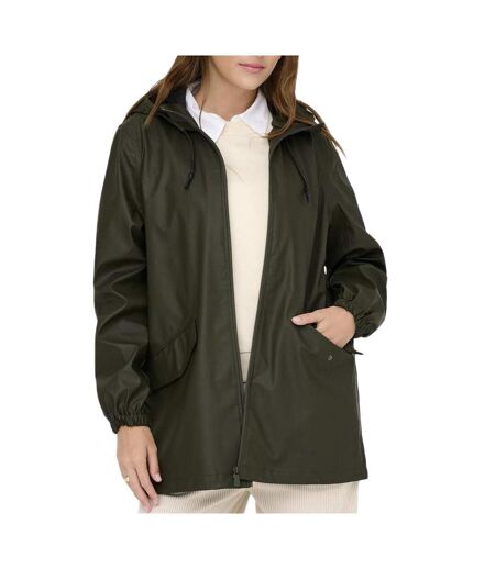 Veste imperméable kaki femme jdy raincoat