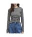 T-Shirt gris femme vila nellie-1
