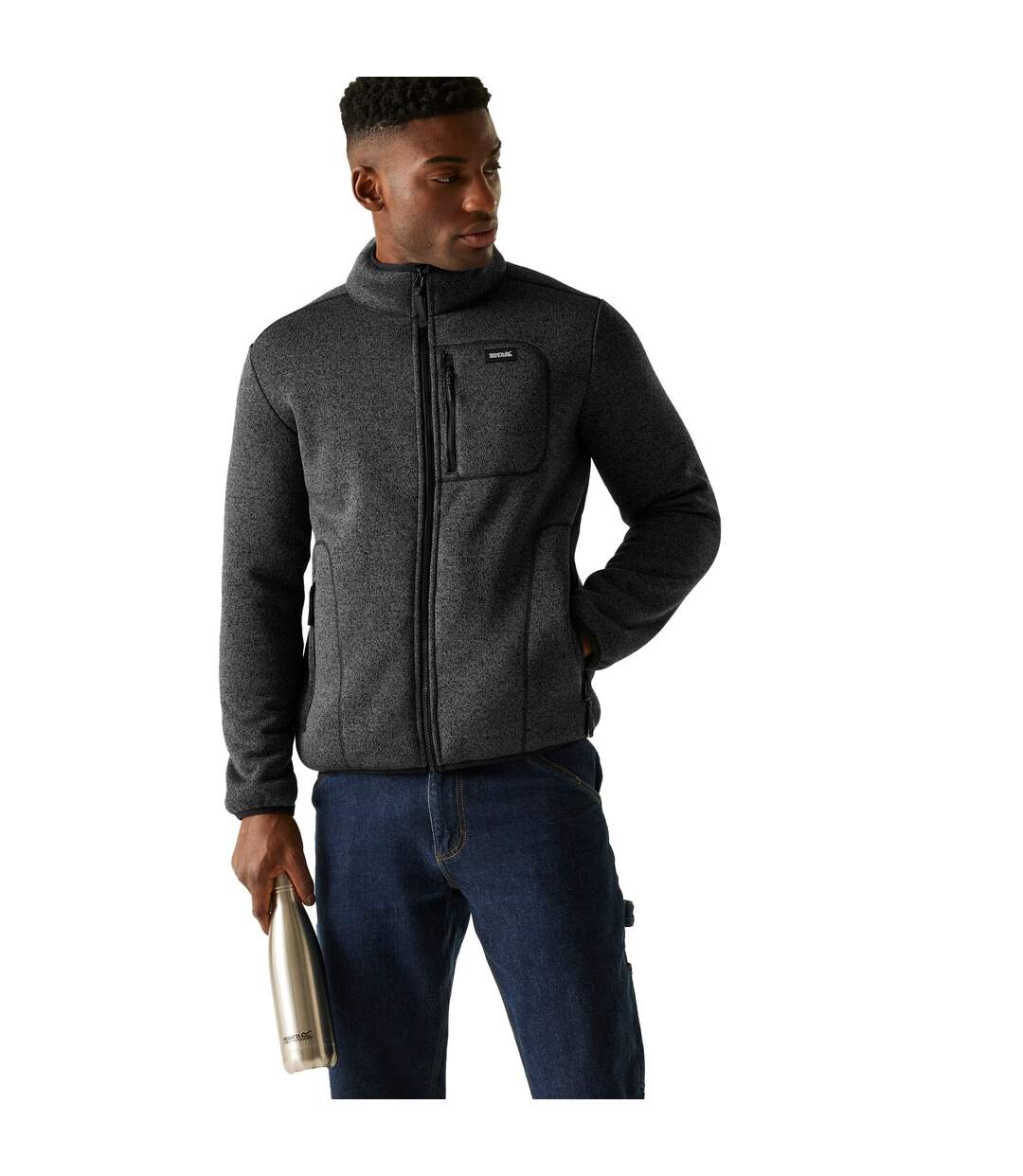 Veste Polaire Barlee Homme Noir Regatta-1