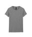 T-shirt softstyle femme gris Gildan