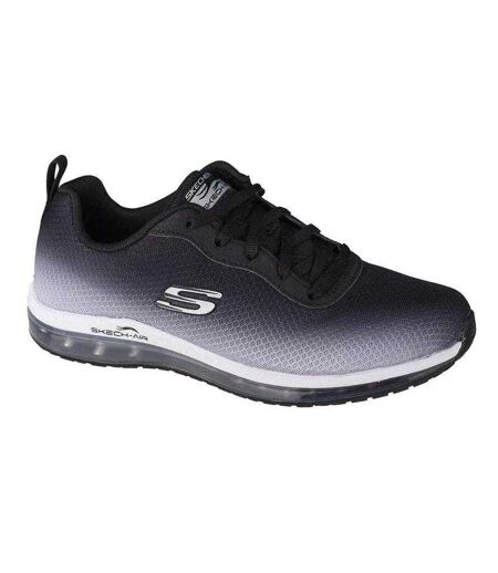 Baskets Motif/style Ombré Skech-air Femme Noir Gris Argent Skechers