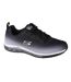 Baskets Motif/style Ombré Skech-air Femme Noir Gris Argent Skechers-1