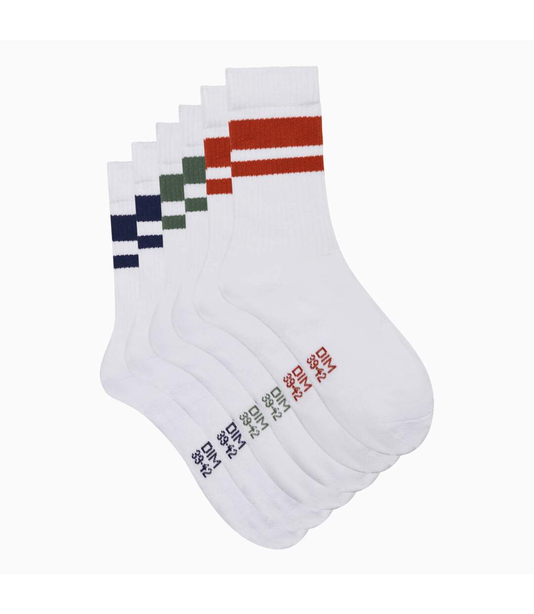 Lot de 3 paires de chaussettes en coton EcoDim Sport-2