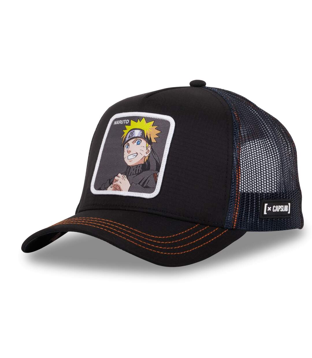 Casquette homme trucker finitions premium Naruto Shippuden Capslab-1