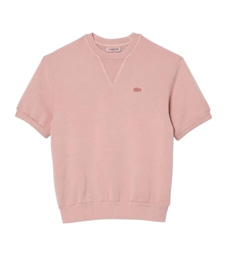 T-shirt femme rose Lacoste