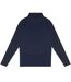 Mens lightweight quarter zip active top french navy Awdis-2