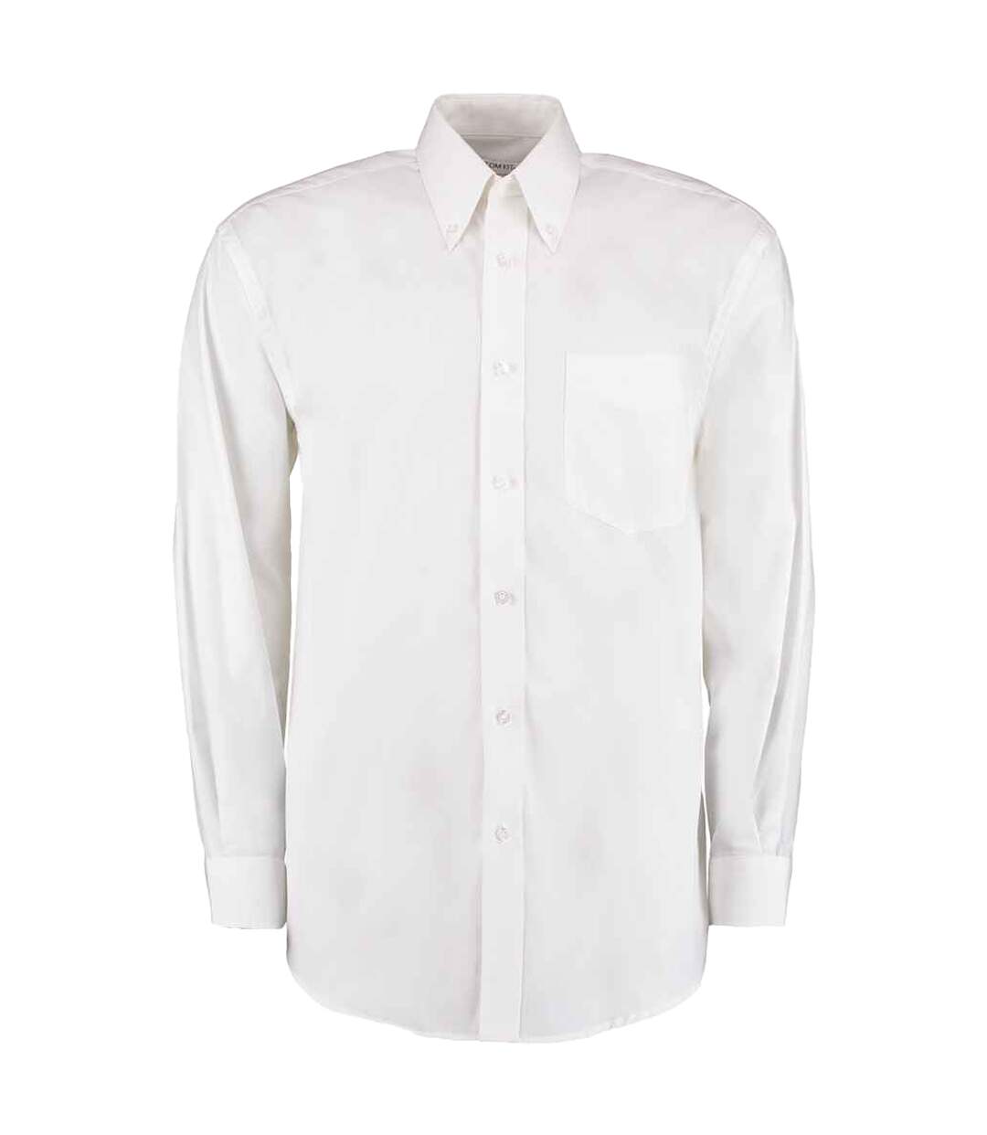 Chemise Manches Longues Premium Homme Blanc Kustom Kit-1