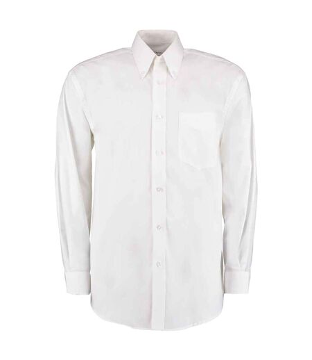 Chemise Manches Longues Premium Homme Blanc Kustom Kit