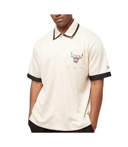 Polo beige/noir homme new era 60574490