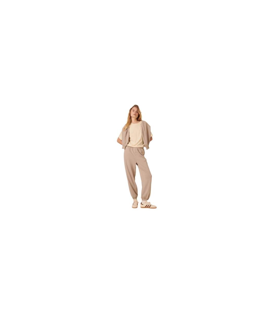 Pantalon De Jogging Femme Beige Nobody´s Child-1