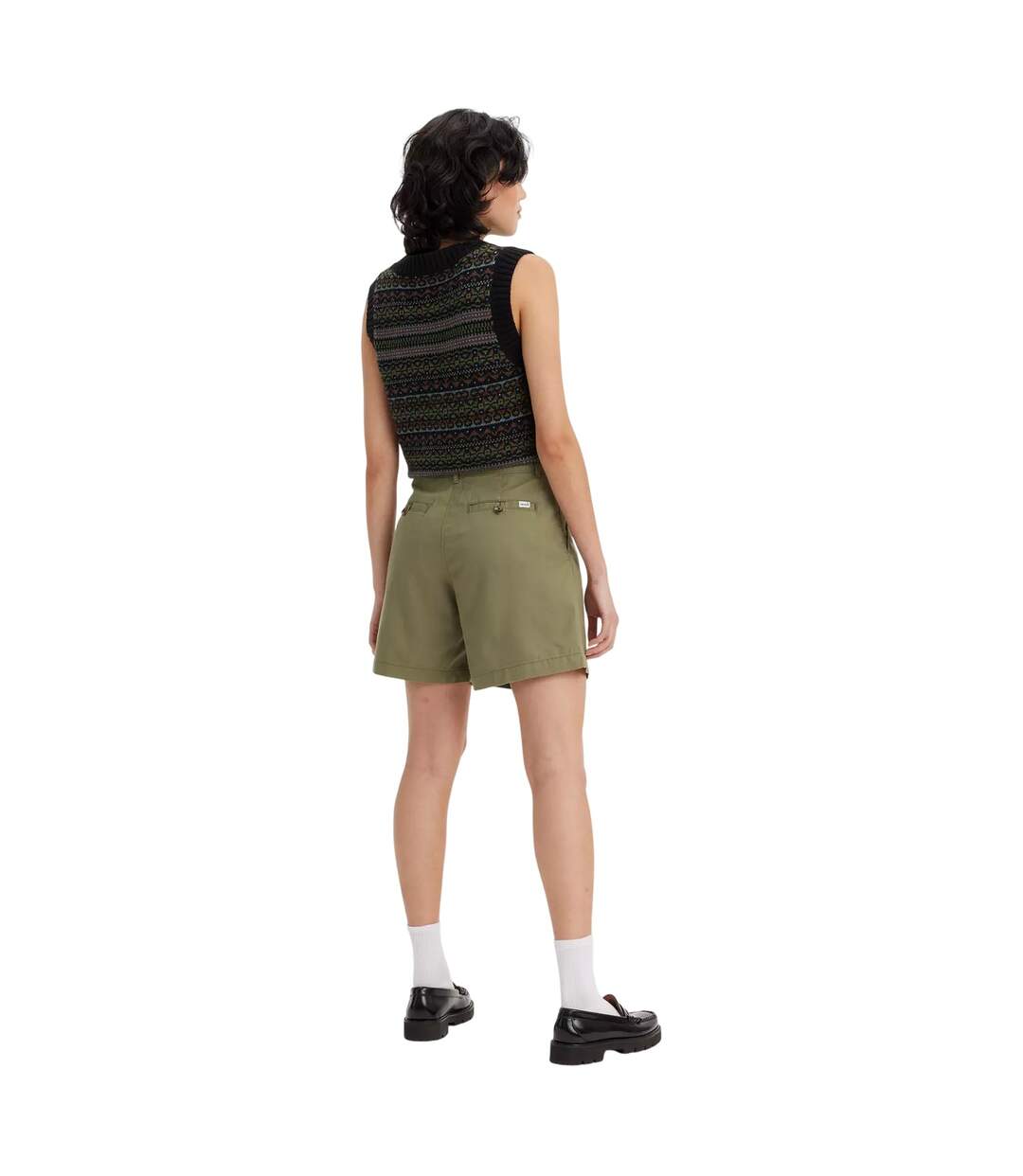 Short Femme Beige Foncé Levis-1
