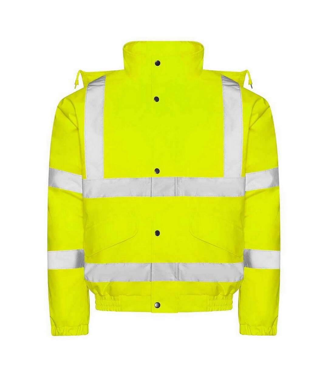 Mens high-vis bomber jacket yellow PRO RTX