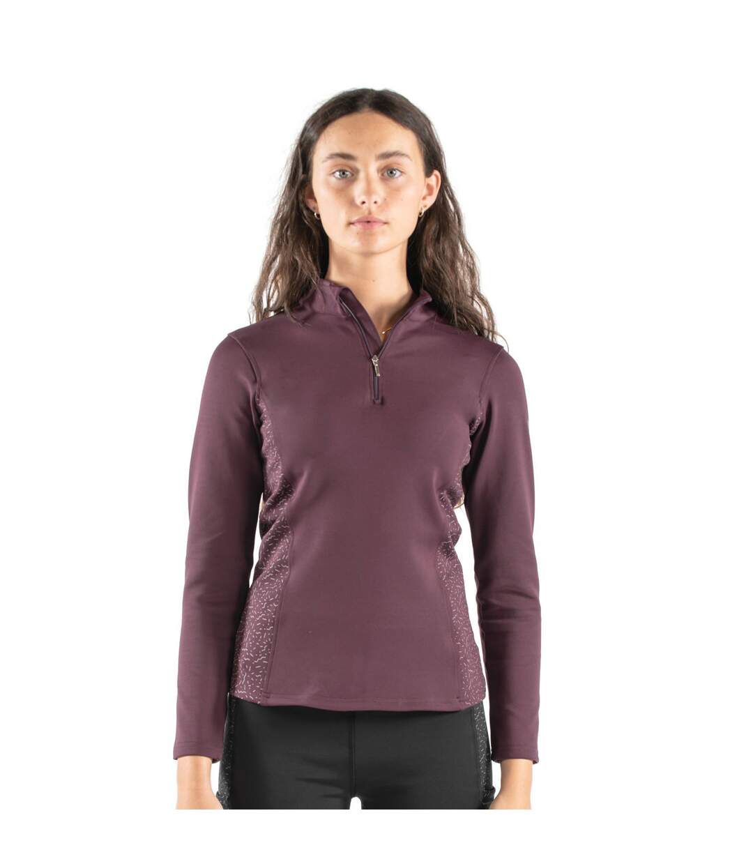 Haut Thermique Hatfield Femme Prune Whitaker-1