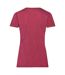 Fruit Of The Loom Ladies/Womens Lady-Fit Valueweight Short Sleeve T-Shirt (Vintage Heather Red)