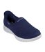 Womens/ladies On The Go Flex Excellency Slip-in Shoes Navy Skechers-1