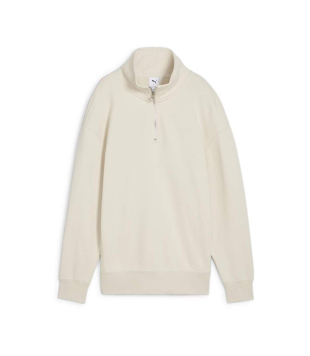 Sweat beige femme puma yona - l-1