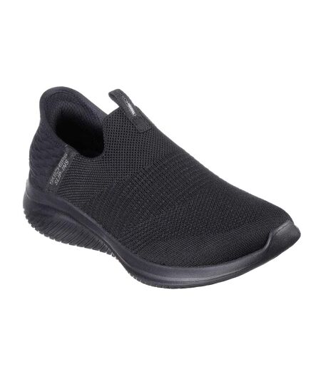 Baskets Coupe Extensible Ultra Flex 3.0 Cozy Streak Adulte Noir Skechers