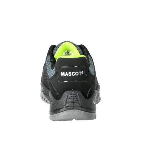 Womens/ladies Footwear Fit Fujiyama Leather Safety Shoes Black Mascot
