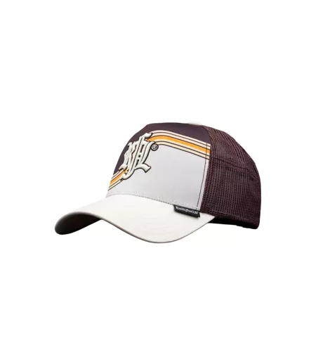 Casquette trucker avec filet bi-matière Alche Rock'n Free Life
