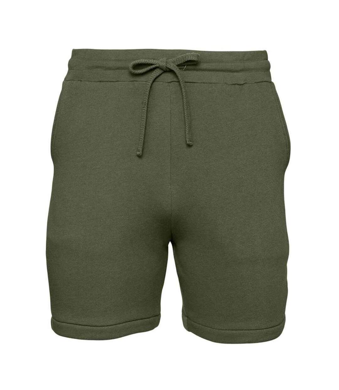 Short de jogging adulte vert kaki Bella + Canvas Bella + Canvas