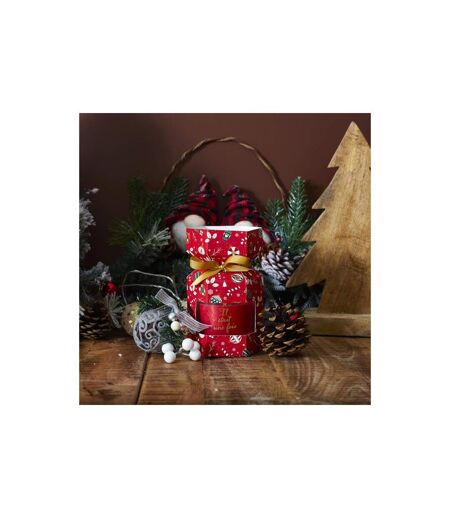 Bougie Parfumée Cracker Noël 180g Cannelle