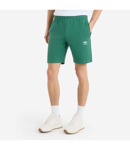 Mens fleece logo casual shorts fir Umbro