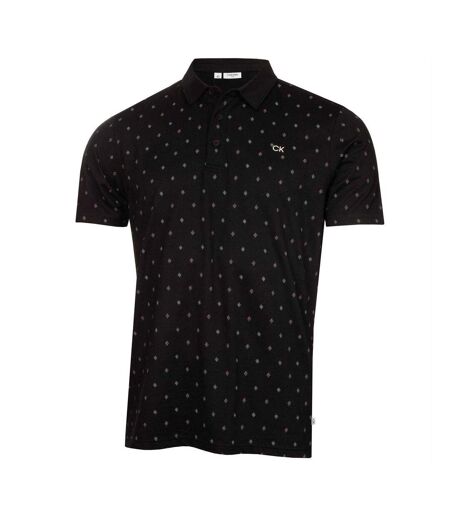 Polo Golf Motif/style Logo Homme Noir Calvin Klein