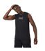 Mens Sleeveless Basketball Jersey Black Red Everlast-2