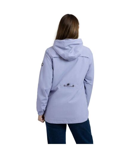 Womens/ladies flourish waterproof jacket cool blue Trespass