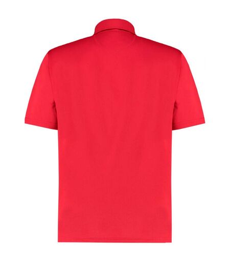 Polo premium homme rouge Kustom Kit Kustom Kit