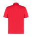 Mens premium cooltex plus regular polo shirt red Kustom Kit