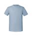 T-shirt Hommes Bleu Pâle Fruit Of The Loom-1