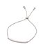 Womens/ladies Breena Engraved Logo Everyday Bracelet One Size Silver Ted Baker-2