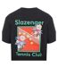 T-shirt Motif/style Imprimé Au Dos Tennis Club Homme Noir Slazenger-4