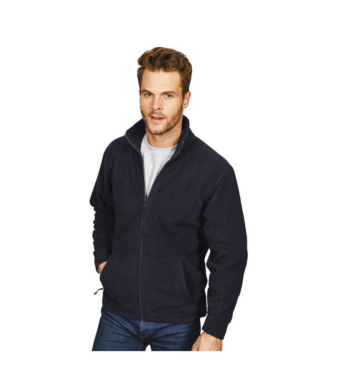 Polaire alaska homme bleu marine Absolute Apparel-4