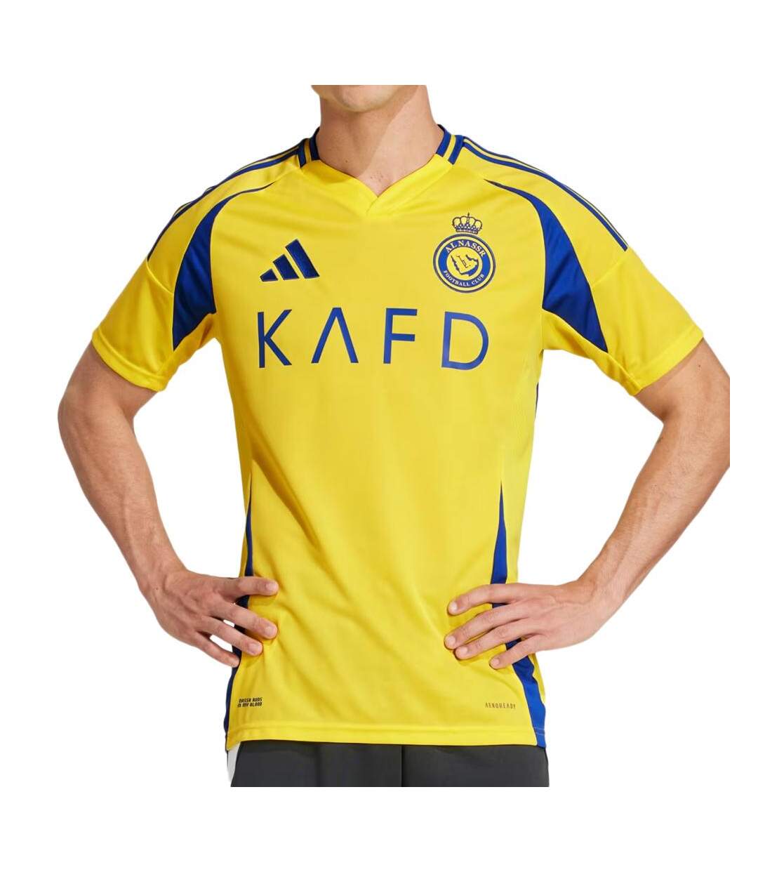 Al nassr maillot réplica domicile homme adidas 24/25 cr7-2