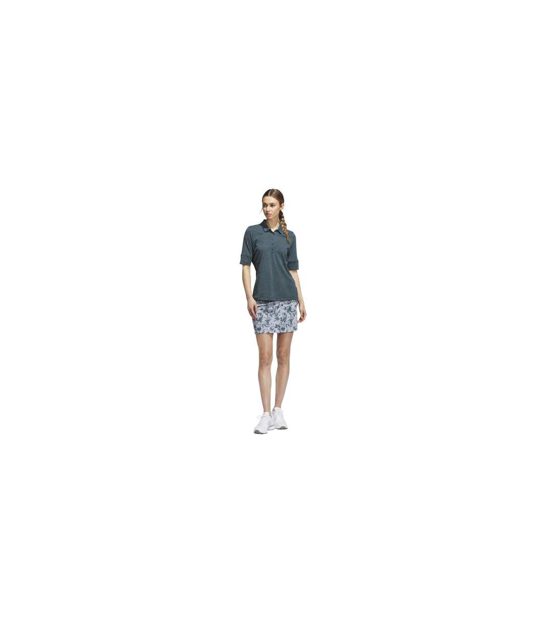 Polo Femme Turquoise Vif Adidas-1