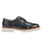 Mens Kortney Leather Brogues Navy Patent POD-3
