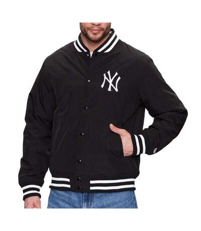 Veste bomber noir homme new era team logo - l