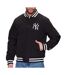 Veste bomber noir homme new era team logo - l-1