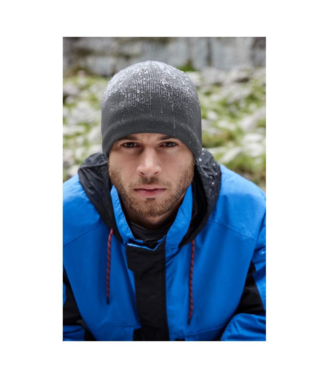 Beechfield Unisex Adult Water Repellent Beanie (Graphite Grey) - UTRW8317-2