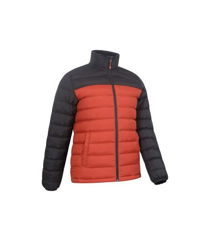 Mens vista padded jacket burnt orange Mountain Warehouse