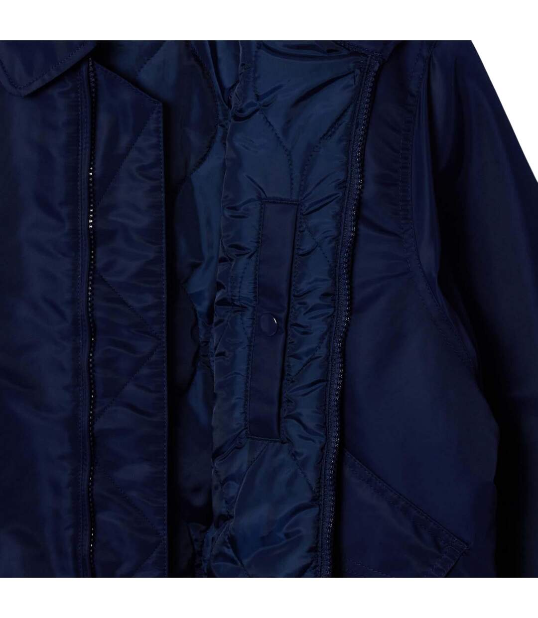 Blouson aviateur femme bleu Lacoste-2