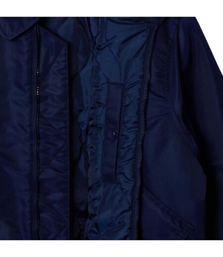 Blouson aviateur femme bleu Lacoste