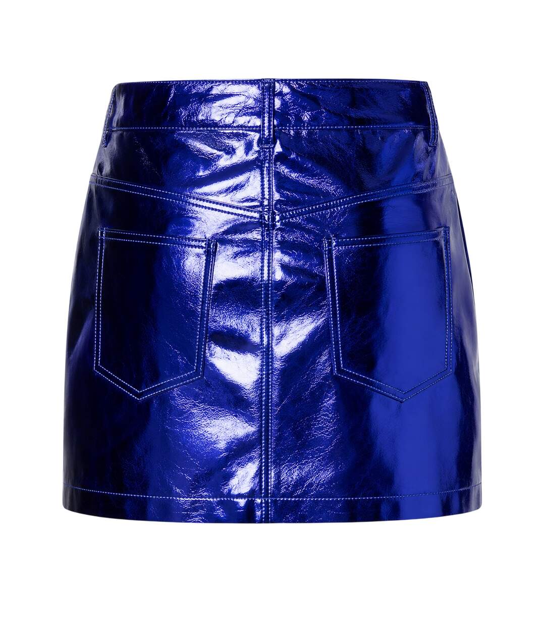 Mini Jupe Motif/style Métallisé Femme Violet AmyLynn-3