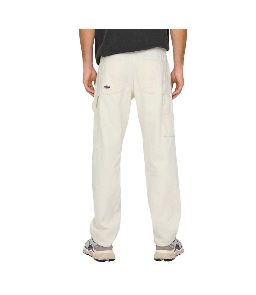Pantalon écru homme only & sons edge-2